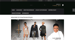 Desktop Screenshot of loveitfactorboutique.com